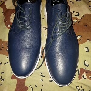 Calvin Klein  Blue Leather Shoes